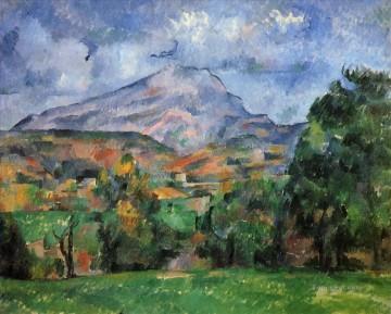 Mont Sainte Victoire 5 Paul Cezanne scenery Oil Paintings
